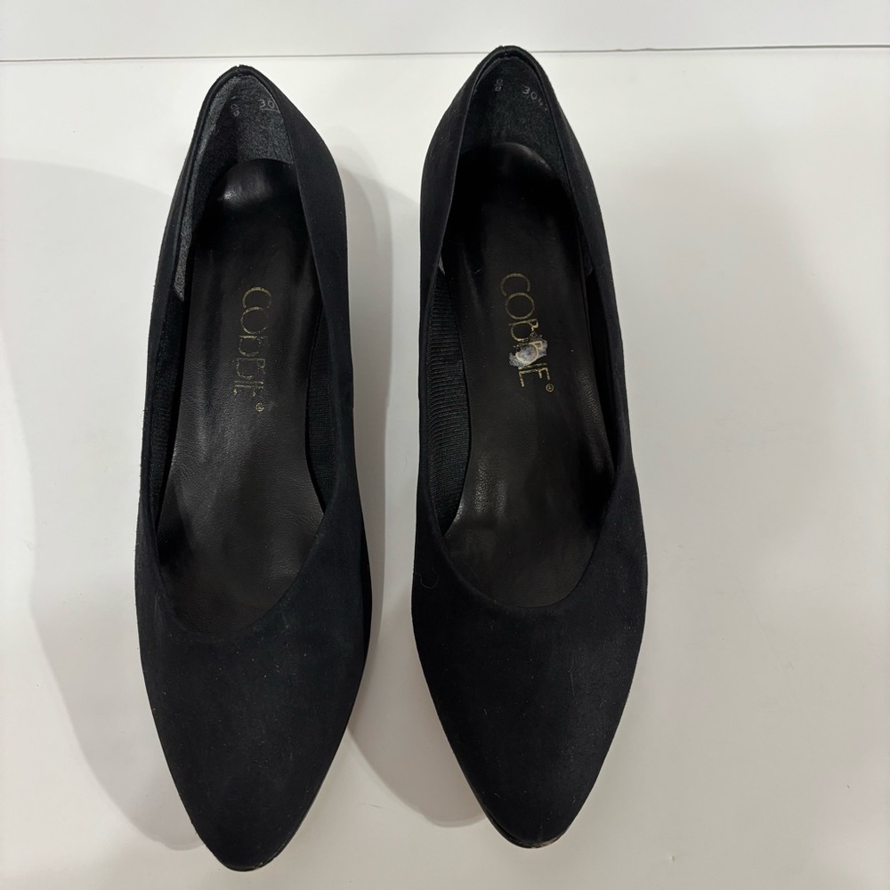 Cobbie Black Pointed-Toe Women's Heels Size 9‎